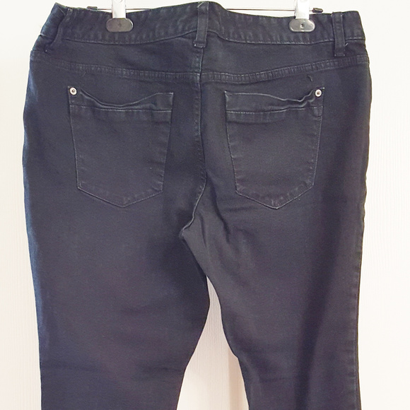 MOSSIMO Black Denim Jeans 16S Premium Skinny - Picture 3 of 3